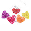 5pcs cheap artificial straw ball stars and love wedding home