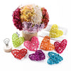 5pcs cheap artificial straw ball stars and love wedding home