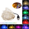 2/5/10M USB Led String Lights Bulb Outdoor Waterproof Garlands Festoon Led