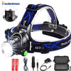 Headlamps 12000lumens Led Headlamp L2/T6 Zoomable Headlight Head Torch