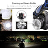 Headlamps 12000lumens Led Headlamp L2/T6 Zoomable Headlight Head Torch