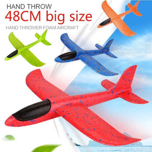 48cm Big Hand Launch Throwing Foam Palne