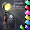 Color Changing LED Anion Spa Shower Head