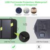 X-DRAGON 5V 20W High Efficiency Foldable Solar Panel Charger
