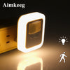 led Night light Motion Sensor Light Bedroom Decor Lamp