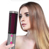 3 in1 Negative Ions Hair Salon Volumizer Straightener Curler Styler Comb