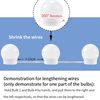 USB LED 12V Makeup Lamp Wall Light Beauty 2 6 10 14 Bulbs Kit For Dressing Table