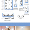 USB LED 12V Makeup Lamp Wall Light Beauty 2 6 10 14 Bulbs Kit For Dressing Table