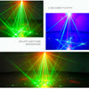 YSH Disco Light 6 Beam 64 Pattern LED Laser Laser Projector