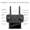 Lozenge HJ96 Remote Control Drone Quadcopter with FPV Dual Camera