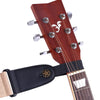 Guitar Neck Strap Guitar Strap Leather Head Belt Holder Button Safe Lock