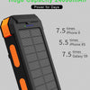 X-DRAGON Waterproof 24000mAh Solar Power Bank