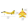 2.4g Glider RC Drone 530 Fixed Wing Airplane
