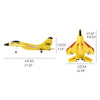 2.4g Glider RC Drone 530 Fixed Wing Airplane