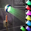 Color Changing LED Anion Spa Shower Head