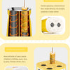 Automatic Rising Double Egg Roll Machine