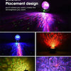 Led Star Galaxy Starry Sky Projector Night Light Built-in Bluetooth Speaker