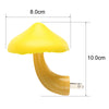 LED Night Light Mushroom Wall Socket Lamp EU US Plug Warm White Light