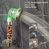 Color Changing LED Anion Spa Shower Head