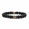 Volcanic Stone Tibetan Buddha Wrist Chain Women Men's Jewelry Gift Bracelets