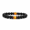 Volcanic Stone Tibetan Buddha Wrist Chain Women Men's Jewelry Gift Bracelets
