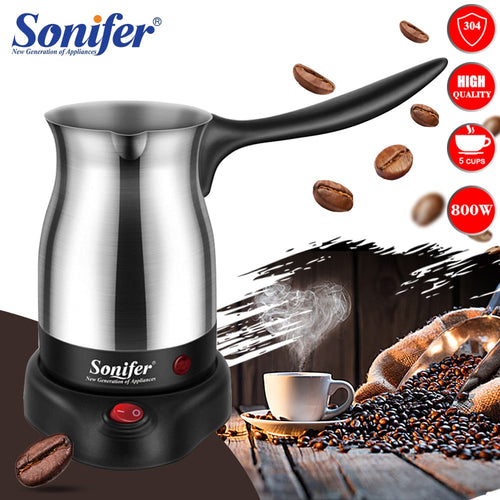 Stainless Steel 500ml Turkey Coffee Maker