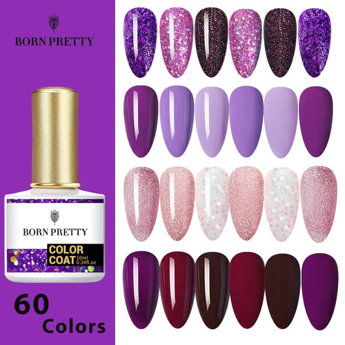 BORN PRETTY 60 Colors Gel Nail Polish