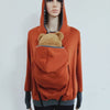 Winter Mommy Kangaroo Hoodie Cotton Baby Carrier