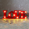 3D Love Heart LED Letter Lamps Indoor Decorative Sign Night Light Marquee Wedding Party Decor Gift Romantic 3D LED Night Lamp