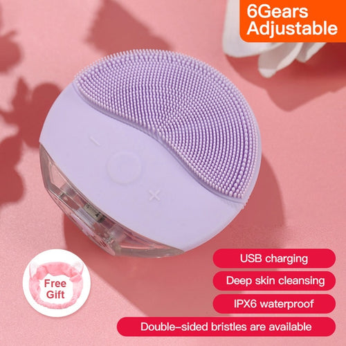 AmazeFan sonic facial cleaning brush