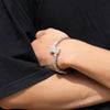 Uwin Baguette CZ Bracelets Mens Bangles