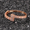 Uwin Baguette CZ Bracelets Mens Bangles