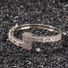 Uwin Baguette CZ Bracelets Mens Bangles