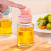 Food Grade Silicone Barbecue Oiler With Brush