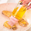 Food Grade Silicone Barbecue Oiler With Brush