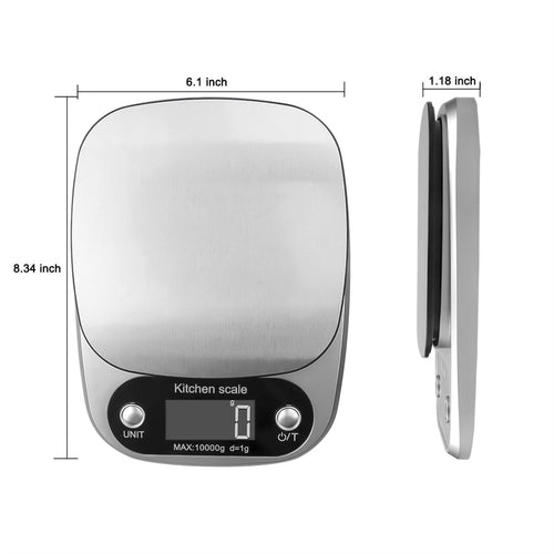 High Precision Kitchen Scales 10kg Electronic Food Scale