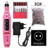 BORN PRETTY Professional Electric Nail Drill Machine Mancuring Nail Art Tool Kit