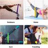 Yoga Resistance Rubber Bands Fitness Elastic Bands