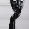 Abstract Figure Sculpture European Masked Man