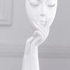 Abstract Figure Sculpture European Masked Man