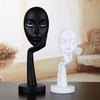 Abstract Figure Sculpture European Masked Man