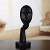 Abstract Figure Sculpture European Masked Man