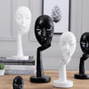 Abstract Figure Sculpture European Masked Man