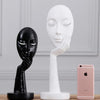 Abstract Figure Sculpture European Masked Man