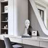 Abstract Figure Sculpture European Masked Man