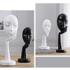 Abstract Figure Sculpture European Masked Man