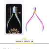 BORN PRETTY Nail Cuticle Nipper Stainless Steel Rainbow Tweezer Clipper