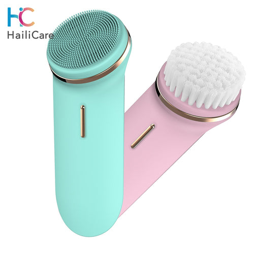 2 in 1 EMS Silicone Face Cleansing Brush