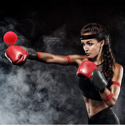 Kick Boxing Training Reflex Ball Head Band
