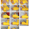 WorthWhile 1 Pair Cotton Kick Boxing Wraps Bandage